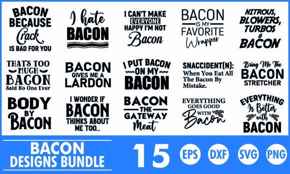 15 Witty Bacon T-Shirt Designs for Your Next Creative Project