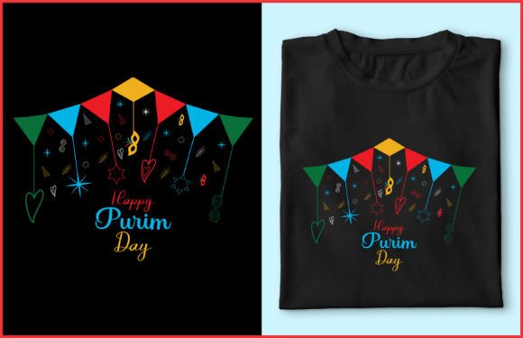 Celebrate in Style: Designing with Happy Purim Day Vectors