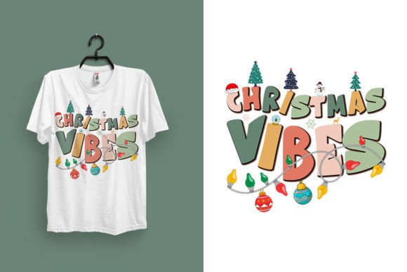 Celebrate the Season with a Retro Christmas Groovy T-shirt Design