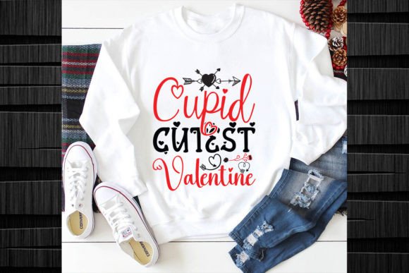 Cupid Cutest Valentine SVG Design: A Trendy T-Shirt Bundle
