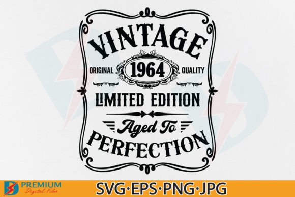 Design a Milestone: The 60th Birthday Vintage SVG Collection