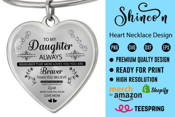 Heart Necklace Design: A Versatile Asset for Creative Projects