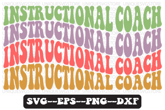 Instructional Coach Retro Svg Design: Unlocking Groovy Creativity