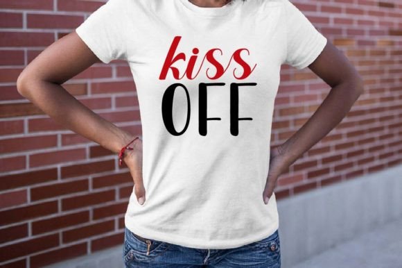 Kiss Off – SVG Design: Bold Typography for Impactful Projects