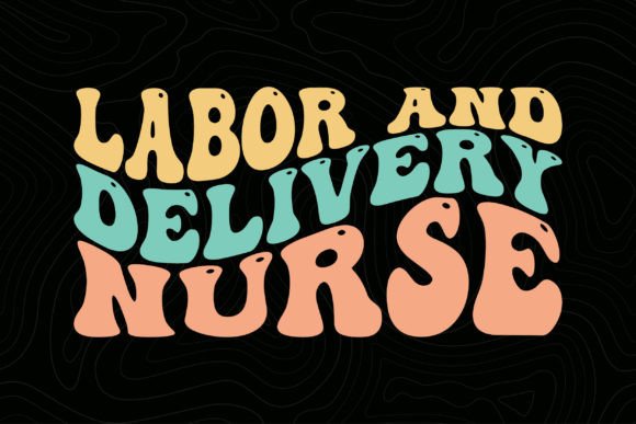 Professional Labor & Delivery Nurse T-Shirt Design Files