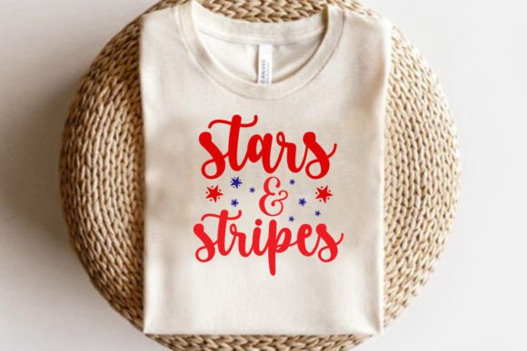 Retro 4th July SVG Design: Stars & Stripes for Your Projects