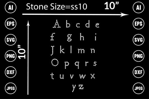 Sparkle and Strategy: Using Letter Rhinestone Templates for Your Brand
