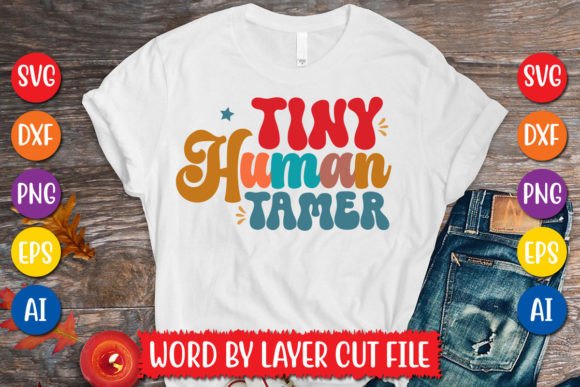 Tiny Human Tamer Svg Design: Crafting Playful Brand Identities